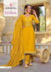 Floral By Rangoon Silk with Embroidery Readymade Suits Wholesale Shop In Surat